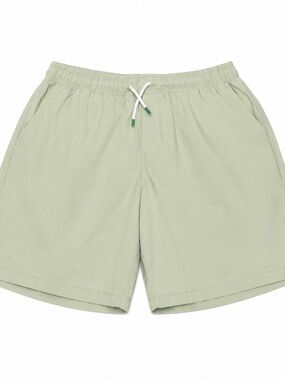 Cat & Jack Boys XL (14) Light Green Pull-On Shorts With Pockets 100% Cotton